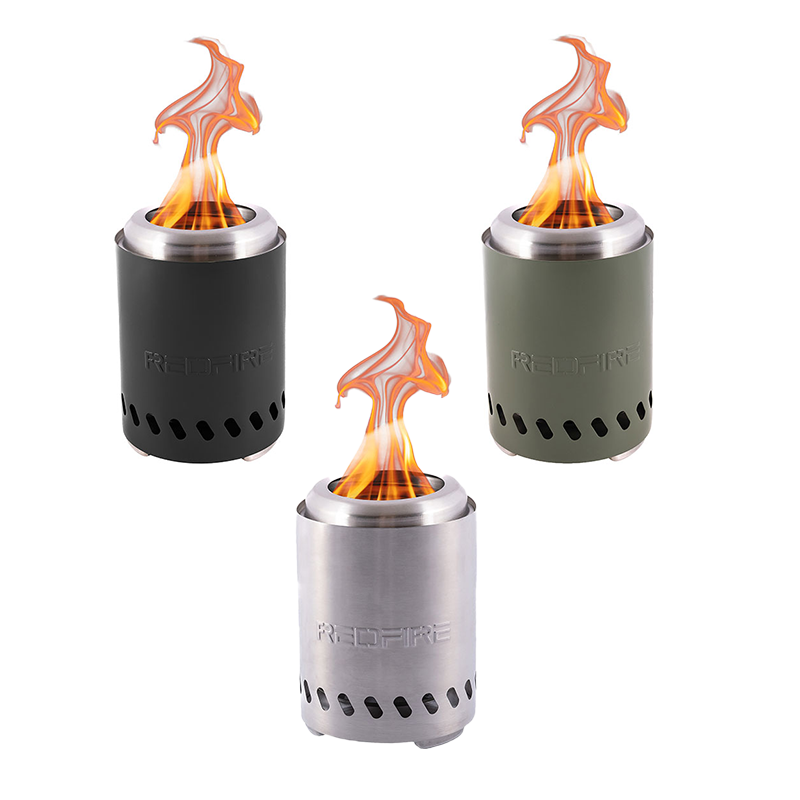 De RedFire Volcano Pellet Tafelhaard is verkrijgbaar in 3 kleuren.