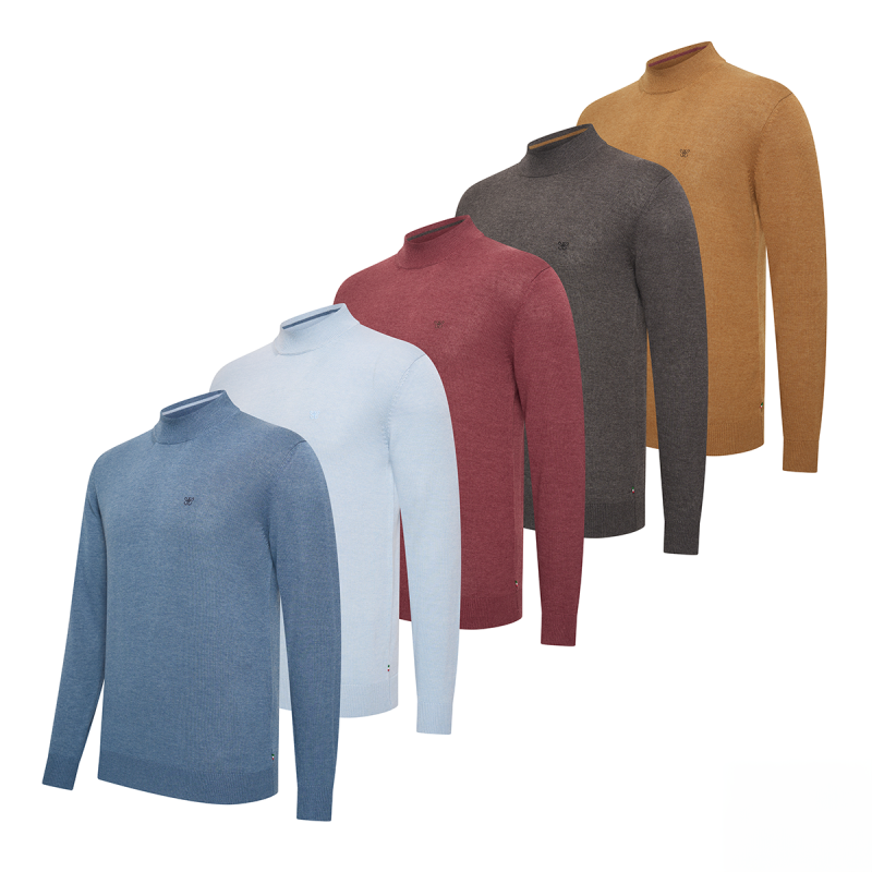 Cappuccino Herentrui Novara Melange in vijf verschillende kleuren.