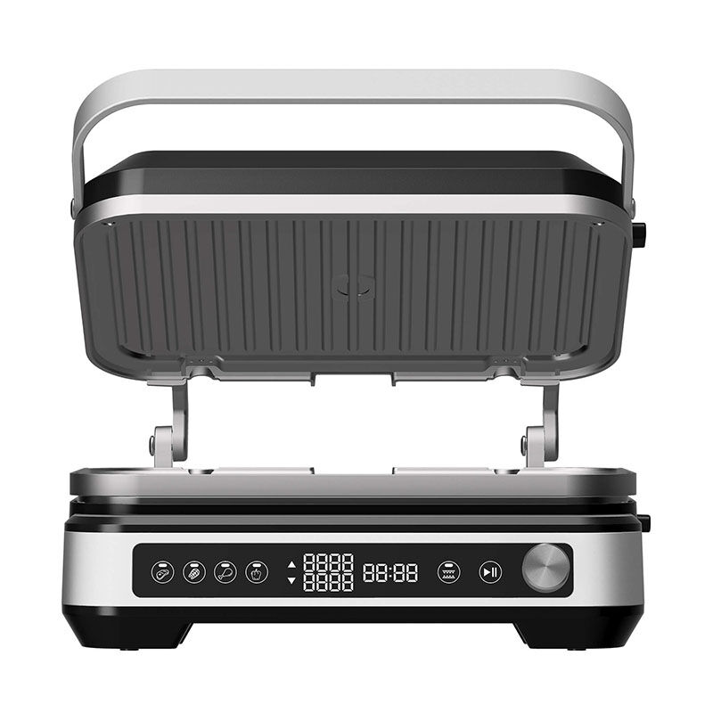 De TurboTronic TT-CG1W Slimme Contactgrill en Wafelmaker.  De TurboTronic TT-CG1W Slimme Contactgrill en Wafelmaker.