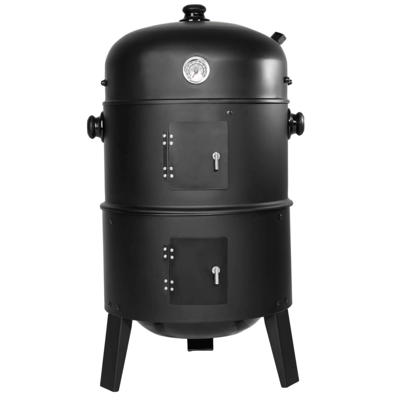 RedFire BBQ Smoker Grill Memphis van de voorkant. RedFire BBQ Smoker Grill Memphis van de voorkant.