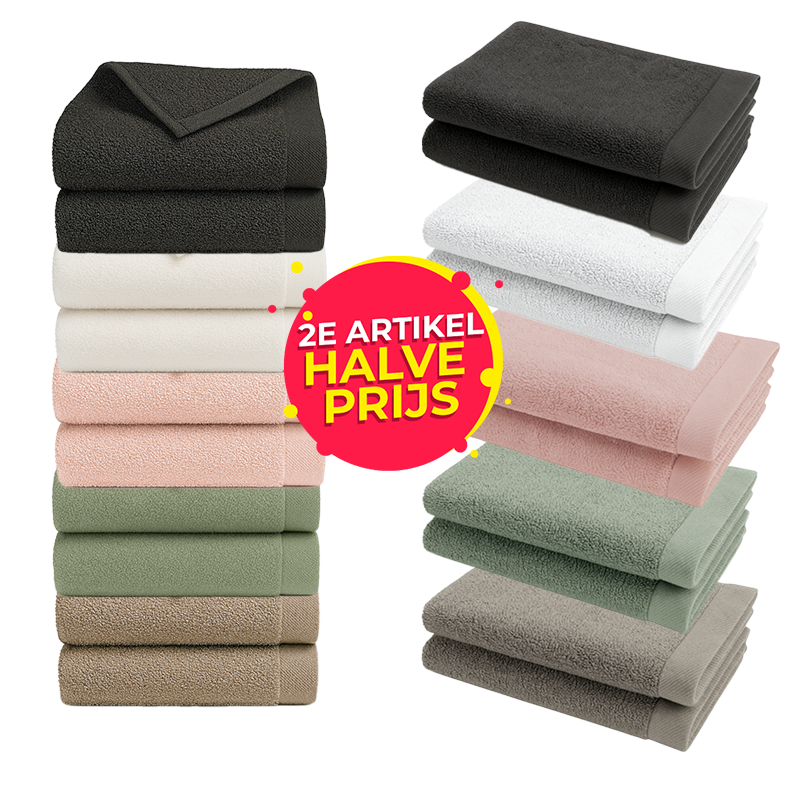 Alle kleuren van de Set van 4 Ten Cate Handdoeken