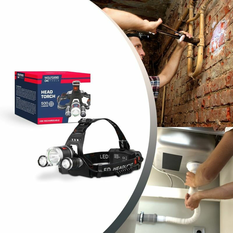 De Wolfgang Tools Hoofdlamp.