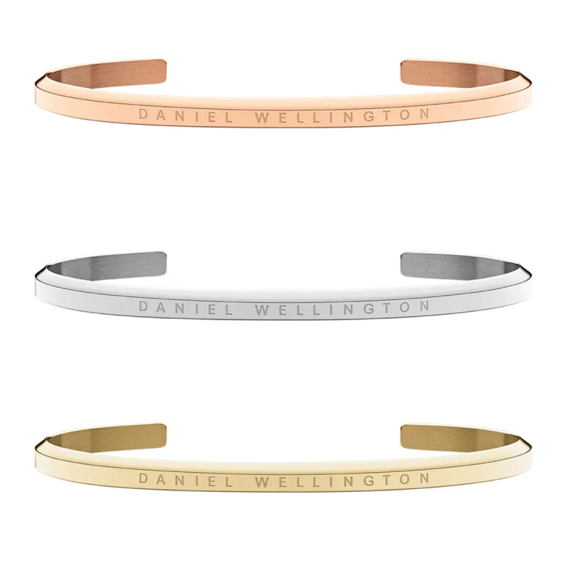 Daniel Wellington Armband in rosegoud, zilver en goud.
