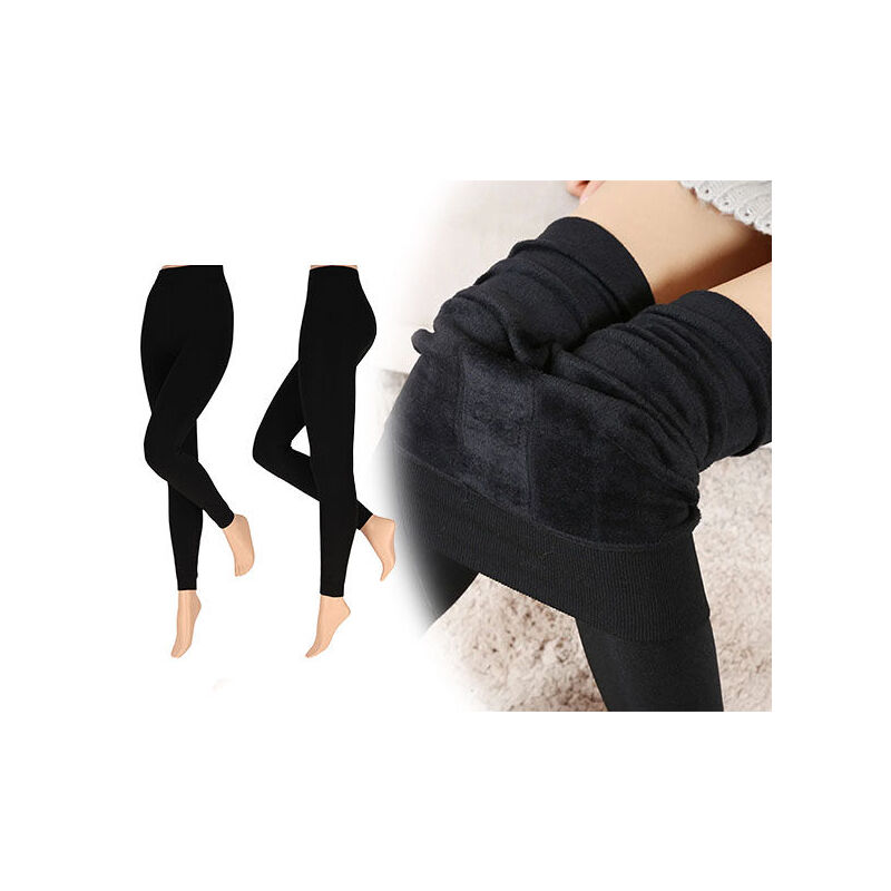 De Heat Essentials Dames Fleece Legging is gevoerd met warm velvet. 