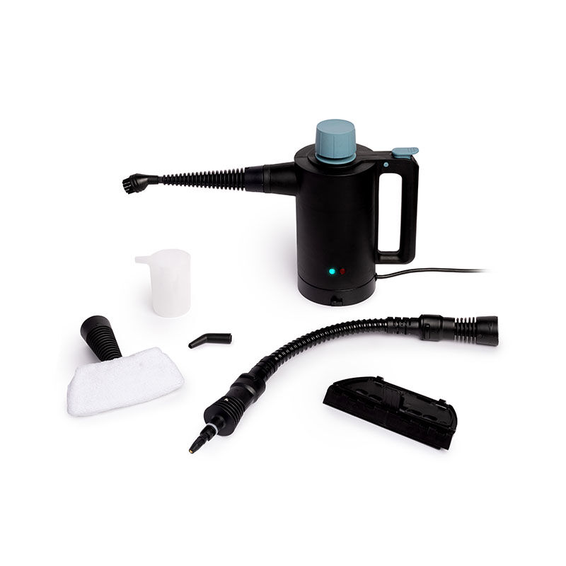 De Nexxt Draadloze Stoomreiniger bestaat uit deze onderdelen.