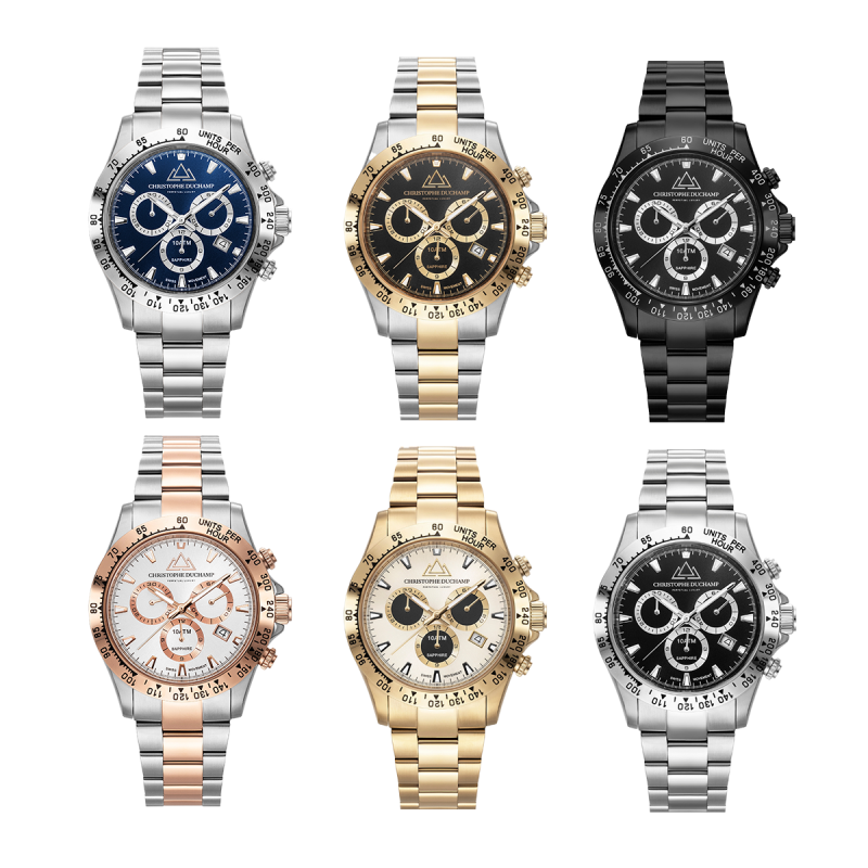Christophe Duchamp Herenhorloge Grand Mont met alle opties. Christophe Duchamp Herenhorloge Grand Mont met alle opties.