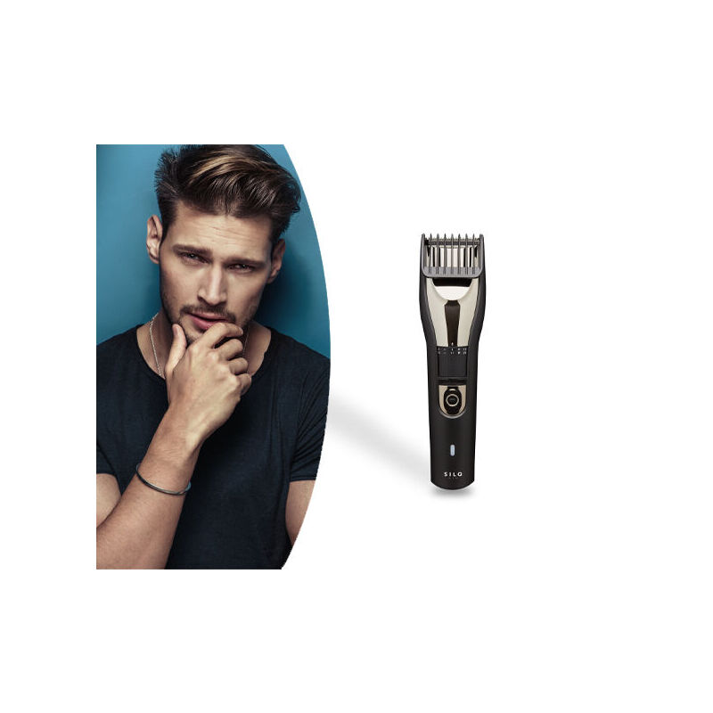 De 6-Delige Silq Men Gezichtshaar Trimmer is geschikt voor het trimmen van baard, (nek)haar en bakkenbaarden.
De 6-Delige Silq Men Gezichtshaar Trimmer is geschikt voor het trimmen van baard, (nek)haar en bakkenbaarden.