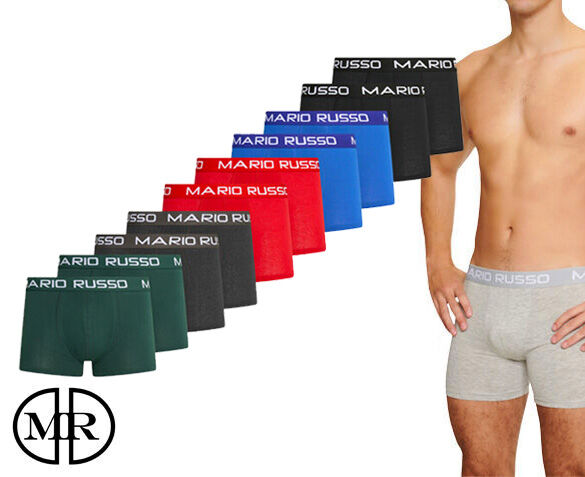 10-Pack Mario Russo Boxers | Nu met 54% korting